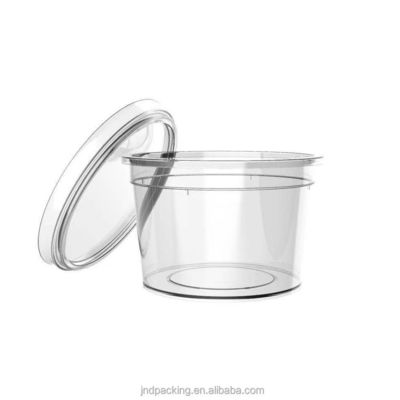 Buy Design Custom Disposable 400ml PP Plastic Clear Yogurt Cup With Lid For Milk Packaging 2023 online manufacture