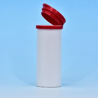 PP Plastic Supply Customize Logo Vitamin C Effervescent Tablet Tubes with Flip Cover