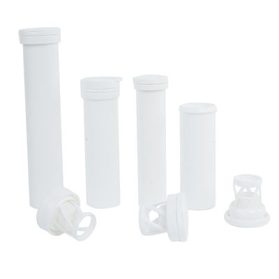 Buy Personal Care Effervescent Tablets Packaging Tubes with Desiccant Cap and Custom Logo online manufacture