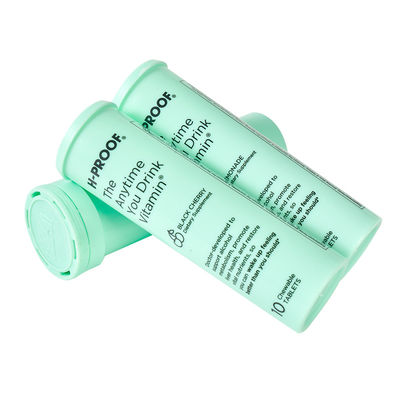 Buy Vitamin C Effervescent Tablets Packaging PP Tube Bottle with Spring Cap and PP Material online manufacture
