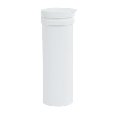 Custom Height Vitamin C PP Plastic Effervescent Tablet Containers With Cap White 2024