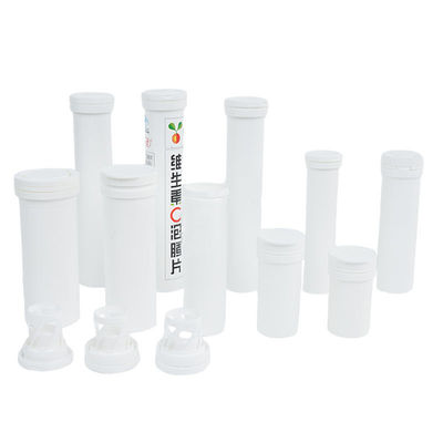 Buy 2023 Custom Logo Effervescent Tablet Tube with Cap Empty in Food Grade PP Matte Surface online manufacture