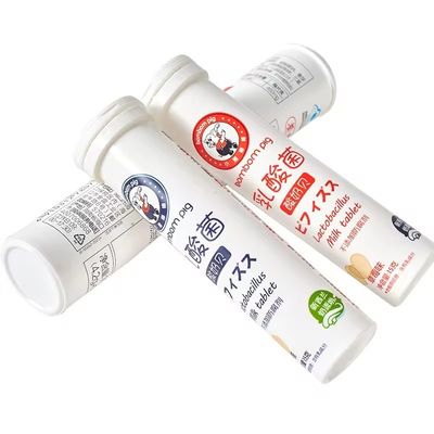 Buy Custom Candy Tube Packaging with Matte Surface Handling and Effervescent Tablet Tubes online manufacture