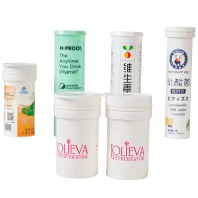 Buy Effervescent Tablets Packaging Tube in PP Material for Custom Medical Pills and Candy online manufacture