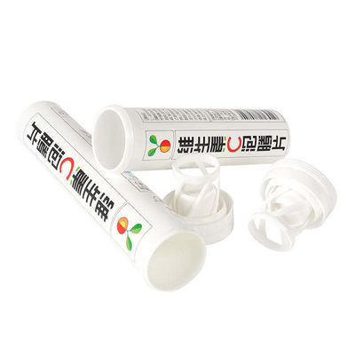 Buy Desiccant Included In Effervescent Tablet Packaging Spiral Lid Design Made Of PE online manufacture