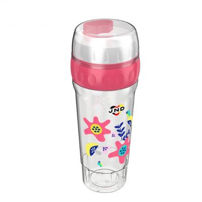 Convenient Dosage Control Plastic Bottle for Carrying Powder Eco-Friendly and Durable