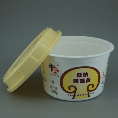 Food Grade Yogurt Cup Plastic Ice Cream Container for Milk Packaging Custom Logo