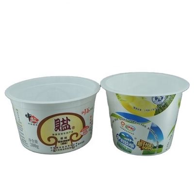 Food Grade PP Custom Logo Plastic Yogurt Cup for 2024 Ice Cream Packaging Requirement