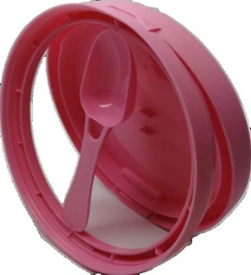 Arrivals Pilfer-Proof Plastic Milk Powder Tin Lid with Custom Color Flip Top and Scoop