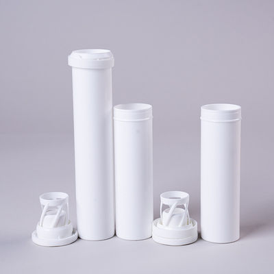 Desiccant Cap 2023 Customize Logo Vitamin C Effervescent Tablet Plastic Bottle Packaging