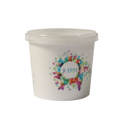 PP Material Disposable Yogurt Cup Injection Molding for Custom Printed Ice Cream Cup