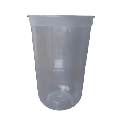 500ml Bubble Boba Tea U Shape Plastic Cup for Milk Shake Smoothie and Other Beverages