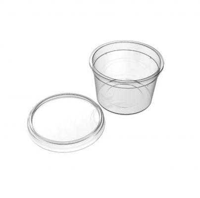 Food Grade PP Butter and Ice Cream Cup with Cover Supply Custom Size Disposable Sauce Cups