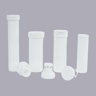 PP Material Candy Plastic Can Tube for Large Capacity Vitamin C Effervescent Tablets