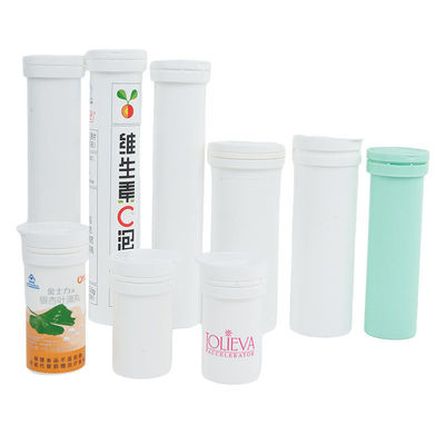 Customized PP Material Effervescent Tablet Bottle with Desiccant Empty As Picture