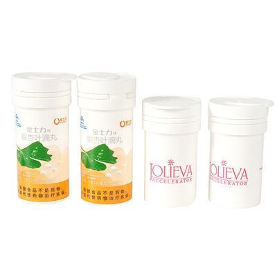 Custom PP Collar Vitamin C Plus Effervescent Tablet Bottles for OEM Acceptance in 2024