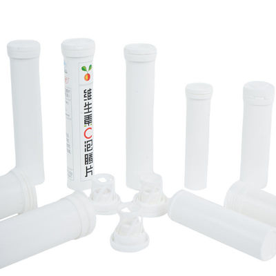 Portable Plastic Effervescent Tablet Bottle for Counting Tablets and Vitamins