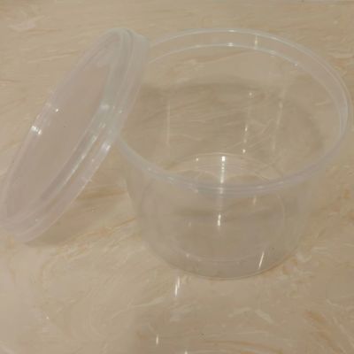 500ml Empty PP Cup For The Packaging Of Yogurt, Ice Cream With Lids Injection Molding