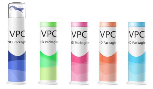 100ml Empty PP Airless Pump Bottles Toothpaste Dispenser with color and logo customized