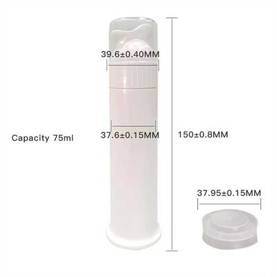 Durable Smooth Dispensing Plastic Bottle with Pump Custom Label and Color available