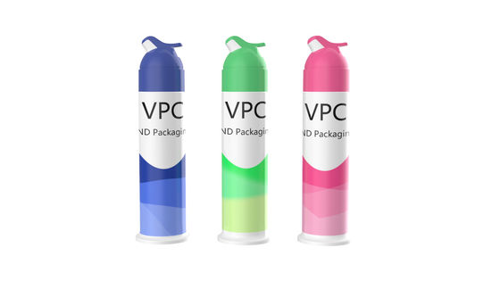Smooth Dispensing PP Toothpaste Airless Pump Bottles Custom Logo and Color Available